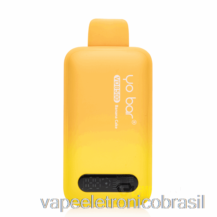 Vape Vaporesso Yo Bar Vd8500 Bolo De Banana Descartável